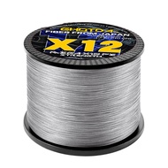 GHOTDA 300M 12 Strands Braided Fishing Line PE Line Multicolor Japan PE Line Fishing Line Braided Li