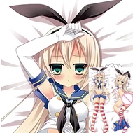 Shimakaze Dakimakura Anime Girl Kantai Collection KanColle Dakimakura Pillow Cover Case DIY Custom P