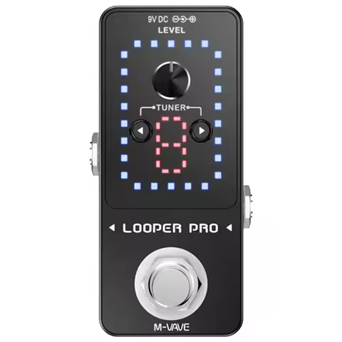 M-VAVE Looper Pro Electric Guitar Effect Pedal Looper Electric Instruments Universal Effect Pedal El