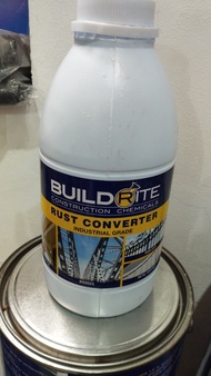 Buildrite Rust Converter Remover 1Liter (Alis Kalawang) Industrial Grade - Much Better Than Turco