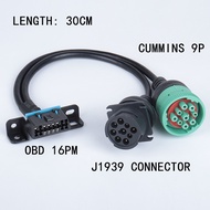 Comins Plug Detection Line Plug 9 Pin Connection Line Opening Line J1939-9PIN Connector