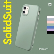 RHINOSHIELD 犀牛盾 iPhone 11 6.1吋 SolidSuit 經典防摔背蓋手機保護殼-經典款鼠尾草綠