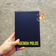 Erica Agenda Cover Plain Thin Black / Planner