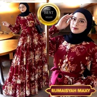 TERMURAH!!!GAMIS BUNGA MOTIF SAKURA TERBARU BAHAN KATUN JEPANG PREMIUM