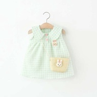 Girls Dress Summer Dress 2025 New Style Baby Vest Dress 1 Year Old 2 Summer Fashion Girl Baby Prince