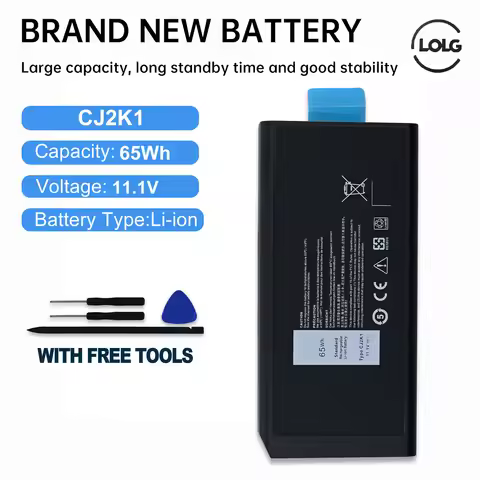 LOLG X8VWF CJ2K1 Laptop Battery for Dell Latitude 14 Rugged 5404 5414 E5404 Extreme 7404 7414 E7404 