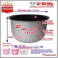 INNER POT RICE COOKER ANTI LENGKET 1.8 L COSMOS CRJ-3301-3306-323S