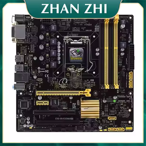 For Asus Q87M-A-E/TYCD/PLUS dual network port CS-B/CDM main board BM6AE/DQ87PRO