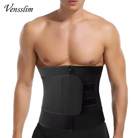 Vensslim Neoprene Waist Trainer Belt Belly Men Tummy Control Slim Fitness Sauna Strap Weight Loss Zi