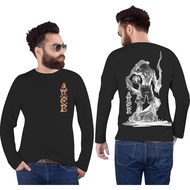 Distro T-shirt Cool Men's Distro Clothes Ace DTF logo Long-sleeved Men's Distro T-shirt/ Cool Men's 