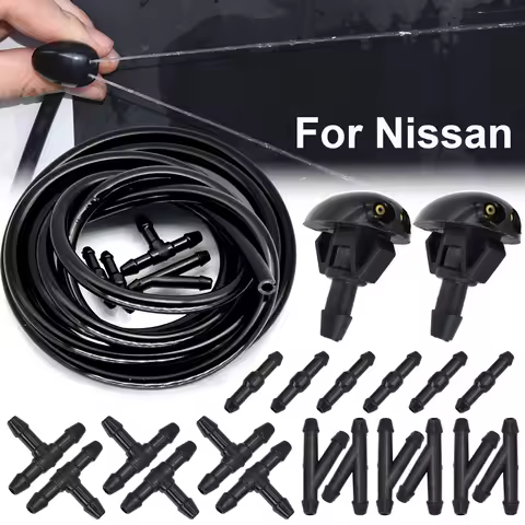 Front Windshield Wiper Washer Jet Nozzle Hose For Nissan Navara D22 D40 Silvia 200SX S14 S15 Sentra 