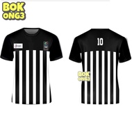 FIBA referee Uniform Short Sleeves. Summer Men's 3D Printed Round Neck Quick-drying Tops