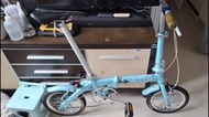 經典 籃花花Dahon 412 BYA-14 折疊車