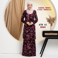 KTR41 47 Baju Kurung Modern Lycra Korea Comfortable Elegant and Stylish