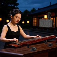 Guqin Pickup Microphone Violin Suction Cup Microphone Pickup UHF Lavalier Musical Instrument Microph