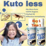 DIWATA 60ml Kuto Less Quickly Head Lice Herbal Oil Kuto Remover Lisa