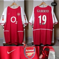 Jersey Original Arsenal Home 2002 Community Shield