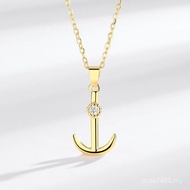 Factory Direct Sale Silver Necklace Chain Ship Fashion Hot Sale Cross-Border European American Penda
