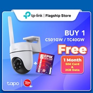 【SIRIM】TP-Link Tapo TC40GW 4G Sim Card CCTV Camera 1080P 360 Outdoor Weatherproof CCTV Night Vision