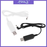 QUU 4mm x 1 7mm Power Cable for USB Voltage Step Up Converter Cable Power Supply Adapter Cable 1 fee