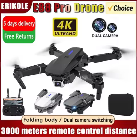E88Pro drone -4K professional camera | 1080P real-time transmission | One click takeoff/landing |Ide