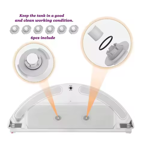 ABVI-5X Accessories For Xiaomi Roborock S5 Max S6 Max S6 Pure S6 Maxv S50 S51 S55 S60 S65 S5 S6 Vacu