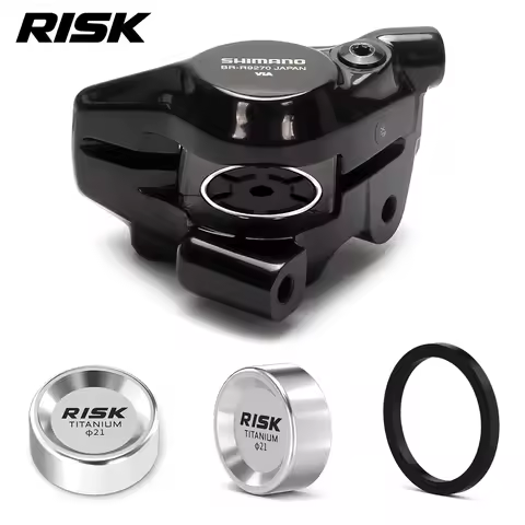 Titanium Alloy Piston For Shimano R7170/R8170/R9270 Road Hydraulic Disc Brake Repair Parts Seal Ring