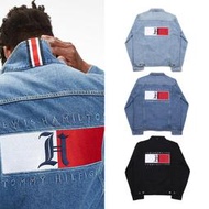 Chris代購 美國Outlet TOMMY HILFIGER 湯米 牛仔長袖外套 特殊Logo圖案設計 3色任選