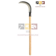 GRASS SICKLE COME WITH WOOD HANDLE SABIT RUMPUT PISAU POTONG RUMPUT PISAU RUMPUT 镰刀 SABIT KEBUN