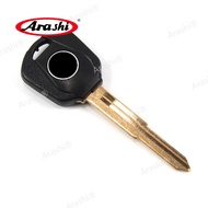 Arashi 50mm Motorcycle Uncut Blade Blank Key For HONDA CB400 VTEC CB600 CB900 CB1300 CB600RR CB900RR