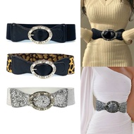 ww Fashion Leopards Print Belt Waistband Music Festival Belt Party Outfit Waistband for Casual Outin