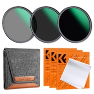K&F Concept ND8, ND64, ND1000 Filter Kit 49-82mm