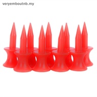 VER 50 Pcs Red Golf Tee Sport Double-de Golf Ball Tees 31MM
 N