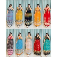 BOHO DRESS FLOWER DRESS HAWAIAN DRESS DASHIKI DRESS BOHEMIAN DRESS BATIK DRESS