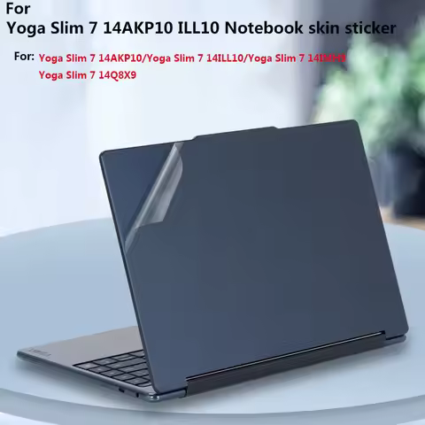 For Lenovo Yoga Slim 7 14AKP10 14ILL10 Laptop Skin Sticker Slim 7i Aura 9 14ILL10 Shell 7 15ILL9 L9 