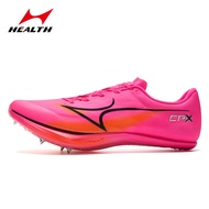 รองเท้าแข่งขันสั้น Hales CPX สำหรับผู้ชายและผู้หญิง รองเท้าแข่งขันกลางระยะ รองเท้ากระโดดแบบเต็มแผ่นค