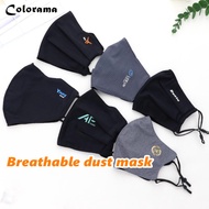 Breathable dust mask, ice silk outdoor shade thin, adjustable mask