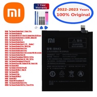 Original Baery MI Mi Redmi Note 4 4A 4X 5 5A 5X 6 7 8 8T 9 9S 9T 10 10S 10X K30 A2 3 3S 3X X3 M3 F1 F2 Pro Lite Mix 2 2S
