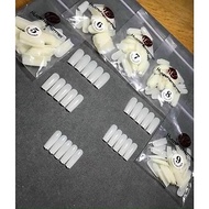 Odd-faced nails size 5-9