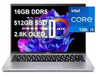 acer - Acer Swift Go OLED 14吋 (i5-13500H, 16+512GB SSD) SFG14-71-5912 香港行貨, 原廠兩年保養