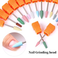 1pcs Silicone Nail Drill Milling Cutter Drill Bits Files Burr Buffer for Electric Machine Nail Art Grinder Cuticle Cutter Tools