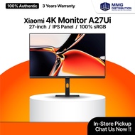 Xiaomi 4K Monitor A27Ui | 27" IPS LCD with 100% sRGB Color Gamut | Versatile USB-C port