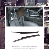 COVER SIDE CONSOLE CARBON W204 MERCEDES benz MERCY FACELIFT FL CE CLASS AMG TRIM CARBON GEAR SHIFT P