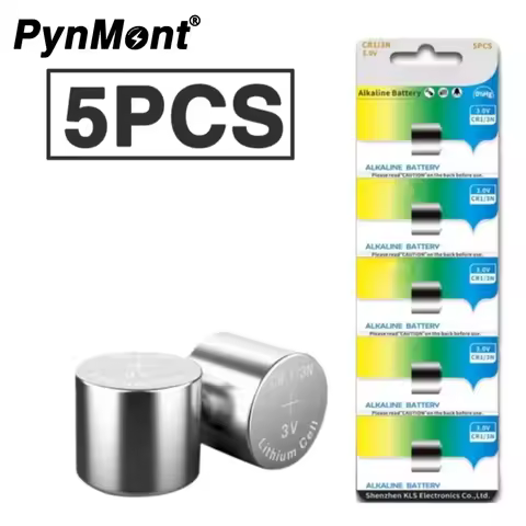 5PCS CR1/3N 170mAh 3V Lithium Battery DL-1/3N CR-1/3N CR13N for M6 M7 Camera Dog Bark Collar Laser S