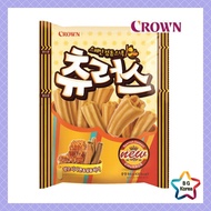 CROWN Churros Snack 84g /Bundle of 3 /Sweet Korean Snack