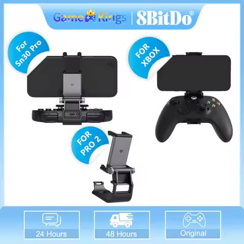 8BitDo Game Accessories Mobile Phone Gaming Clip Holder for 8BitDo Ultimate 2 /SN30 Pro /for Xbox Wi