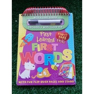 FIRST LEARNING FIRST WORDS