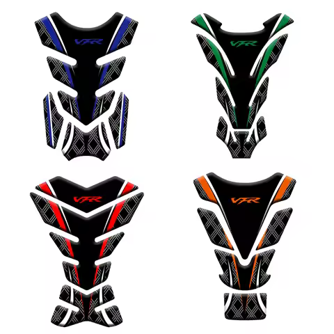 3D Resin Motorcycle Tank Pad Protector Sticker Case for VFR VFR400 VFR800 X/F VFR1200F