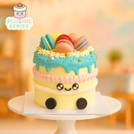 THE CAKE SHOP | Plushie Macaroony PLU04 | Birthday Cake