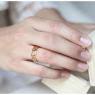 Name4gift_gold Ring Engraved With Name First To